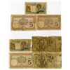 Image 2 : Banque de l'Indochine (Tahiti & New Caledonia), ND (1927) - ND (1963), Group of Issued Banknotes