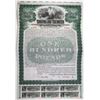 Image 1 : Tonopah and Tidewater Railroad Co. 1907 Specimen Bond