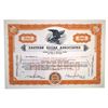 Image 1 : Puerto Rico. Eastern Sugar Associates, 1934, 100 Shrs Specimen Stock Certificate.