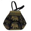 Image 1 : Thai Silk Hand Crafted Elephant Backpack (ACT-147)