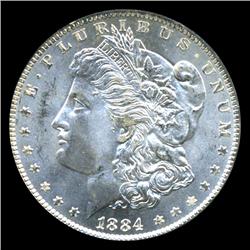 1884O/O Morgan Dollar Choice BU Scarce Variety (COI-4652)