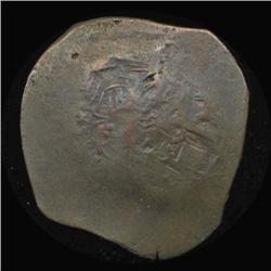 1200AD Byzantine Trachy Hi Grade Cup coin (COI-5195)
