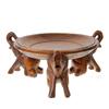 Image 2 : Teak Footed Elephant Serving Tray (DEC-056)