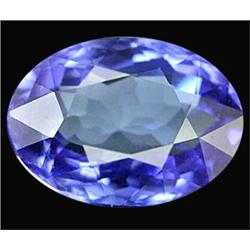 0.84ct Attractive Natural Oval Blue Tanzanite Tanzania VVS (GEM-12131)