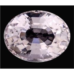 1.94ct  Oval Cut Top AAA White VVS Pink Morganite VVS (GEM-14193)