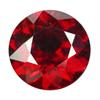 Image 1 : 2.98ct  Ravishing  Red Spessartite Round Unheated (GEM-15695)