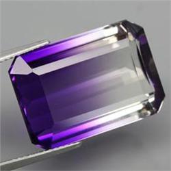 23.42ct Majestic Top Bi Color Emerald Ametrine    (GEM-16269)