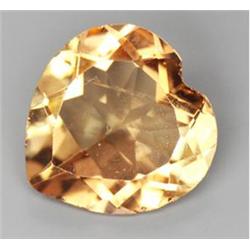 3.1ct Best Color Heart Imperial Natural Topaz Brazil VVS (GEM-16325)
