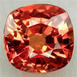 1.40ct Wonderful  Cushion Natural Padparadscha Sapphire VVS (GEM-16469)