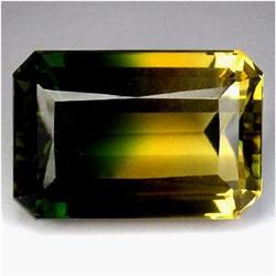 18.65ct Awesome Bi-Color Amethyst Green Yellow Gem (GEM-16606)