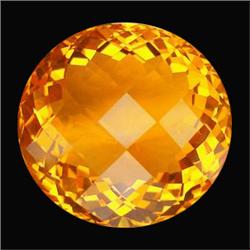47.50ct Excellent Golden Yellow Oval Citrine  (GEM-16711)