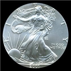 2001 Silver Eagle Graded MS70 (COI-4637)
