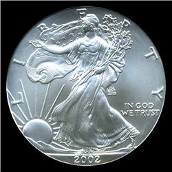 2002 Silver Eagle Graded MS70 (COI-4639)