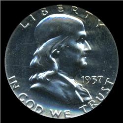1957 Franklin Half Graded PCGS PR66 (COI-4822)