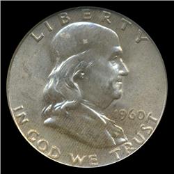 1960 Franklin Half Graded MS66 (COI-4831)