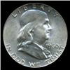 Image 1 : 1960 Franklin Half Graded MS64 PCGS with FBL (COI-4832)