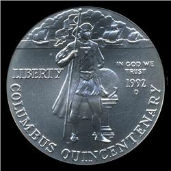 1992 Coumbus Dollar Graded MS70 (COI-4840)