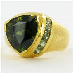 .8ct VVS Diamond Mens New 22k Gold Ring (JEW-1129)