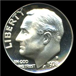 1978S Roosevelt Dime Graded PCGS PR69 DCAM (COI-4762)