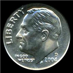 2004D Roosevelt Dime Graded PCGS MS67 FB (COI-4767)