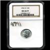 Image 3 : 1952D Roosevelt Dime Graded NGC MS66 FB (COI-4791)