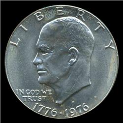 1976D IKE Dollar Graded PCGSMS65 T2 (COI-4888)