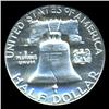 Image 2 : 1963 Franklin Half Graded PR70 with CAM Reverse (COI-4906)