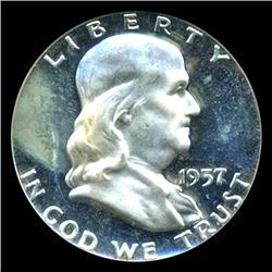 1957 Franklin Half Graded PCGS PR64 (COI-4908)