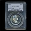 Image 3 : 1957 Franklin Half Graded PCGS PR64 (COI-4908)