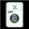 Image 3 : 1957 Franklin Half Graded NGC PR66 CAM (COI-4909)