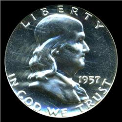 1957 Franklin Half Graded PCGS PR67 (COI-4912)