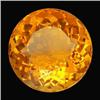 Image 1 : 27.00ct Splendid AAA Golden Yellow Round Cut Citrine  (GEM-16718)