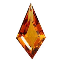 11.30ct Lovely Kite Cut Maderia Citrine  (GEM-16901)