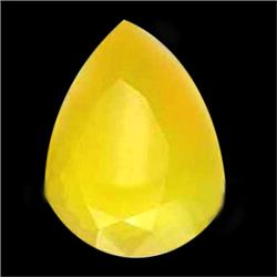27.85ct Lovely Pear Yellow Opal Unheated (GEM-16931)