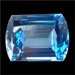 25.20ct Lovely Square Swiss Blue AAA Topaz (GEM-16959)