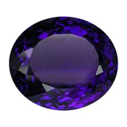 29.53ct Magnificent Purple Oval Amethyst  (GEM-16970)