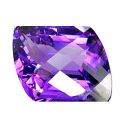 43.65ct Gleaming Fancy Mix Checker Cut Purple Amethyst  (GEM-17038)