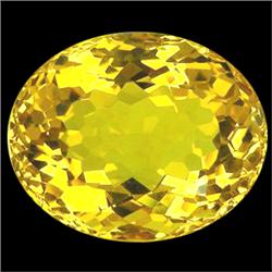 38.20ct Ravishing Oval Golden Yellow Citrine  (GEM-17061)
