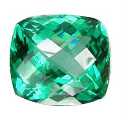 32.15ct AAA If Cushion Checker Cut Green Amethyst  (GEM-17076)