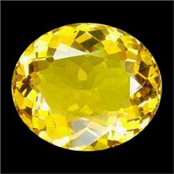 36.65ct Ravishing Oval Cut Golden Yellow Citrine  (GEM-17078)