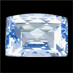 31.15ct Good Octagon Checker Cut Top Sky Blue Topaz  (GEM-17083)
