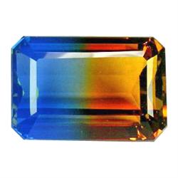 17.45ct Awesome Bi-Color Amethyst Yellow Blue Gem  (GEM-17094)