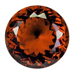 34.10ct Awesome Orange Gold Citrine Round Loose Gem  (GEM-17096)