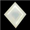 3.76ct Prominent Kite Cut Natural White Opal  (GEM-17100)