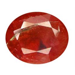 5.41ct Remarkable Oval Cut Red Padparascha Sapphire  (GEM-17120)