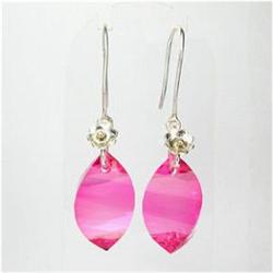 45.95ct Captivating Earrings Gold Vermeil Top Pink Topaz  (JEW-1448)