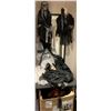 Image 2 : UW2 - Group of hanging Halloween Skeleton witches and witches cloths set dec
