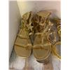 Image 3 : Golden pair of sandals with 9 Egyptian snake hand bands