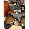 Image 2 : UW2 - Group of Misc. Halloween set dec - includes Three Witchy poo Gnome dolls, one skeleton mask an