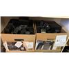Image 1 : UW2 - Two boxes full of Earrings, Wrist watch and Neck chain Leather Box